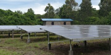white and blue wooden table with bench