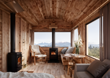 ai generated, bedroom, camper van, bed, house, building, architecture, minimalist, living, small space, sustainable, downsizing, cozy, home